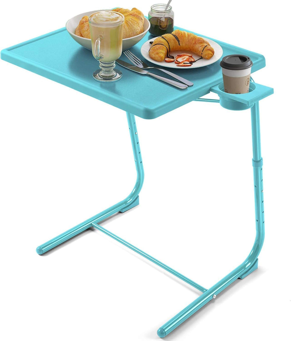 Tilt‑Adjustable Foldable Couch TV Tray Table