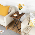 Foldable TV Tray Table Four‑Piece Set