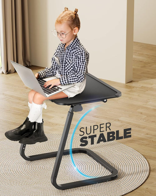 Adjustable Heavy‑Duty Couch TV Tray Table